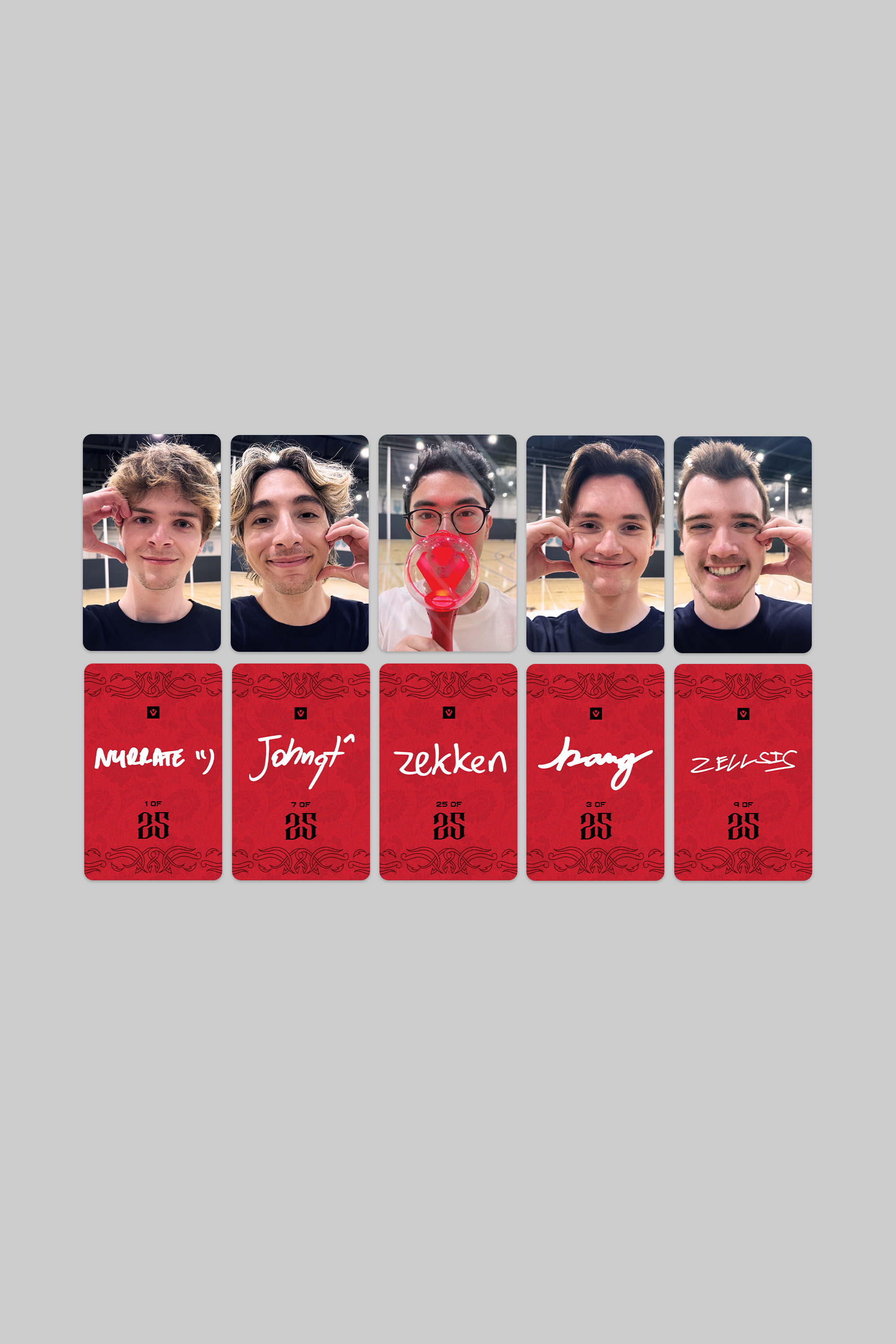 Pack of Official Sentinels Photocards -Champions Edition