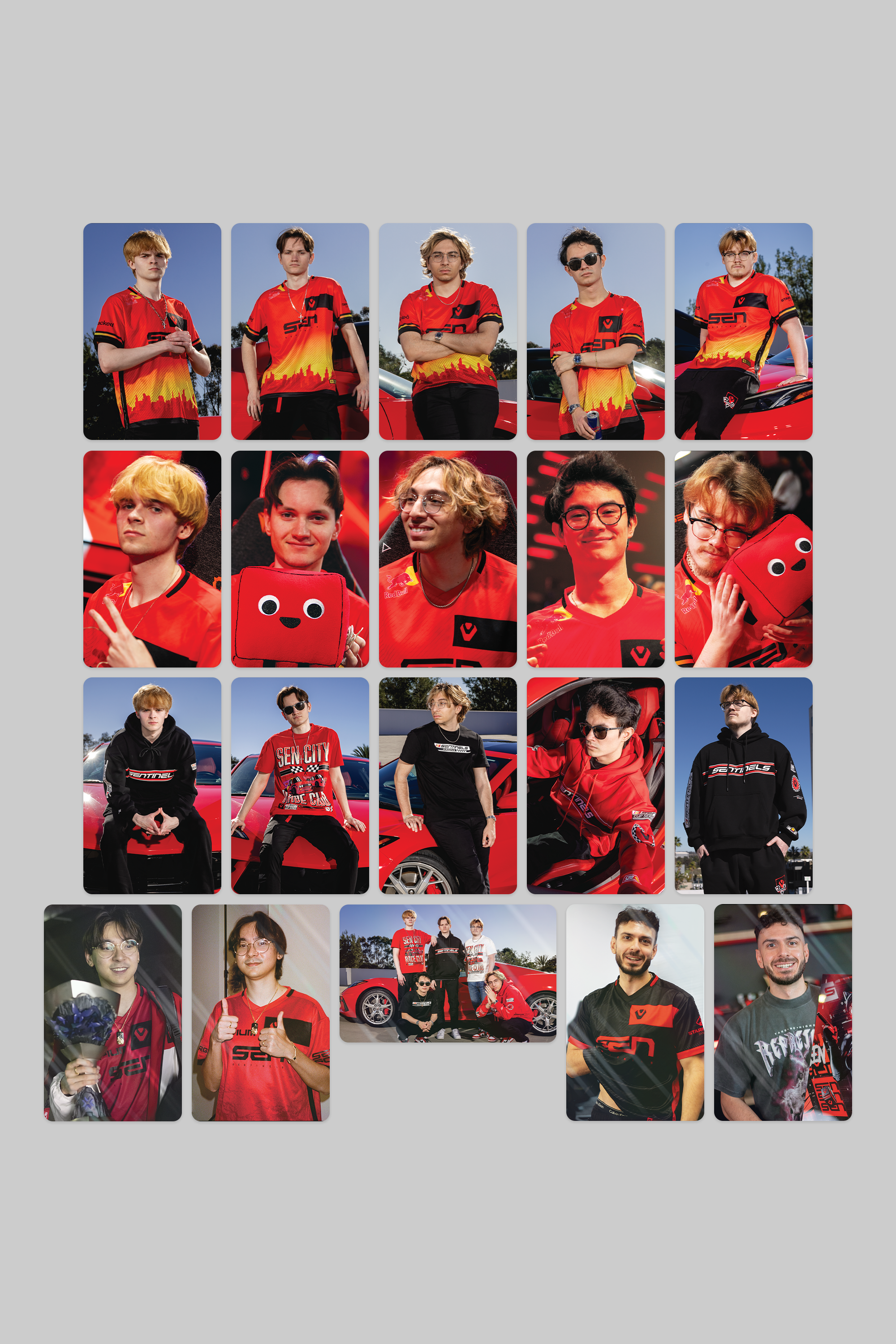 Pack of Official Sentinels Photocards - 2025 SENset Edition