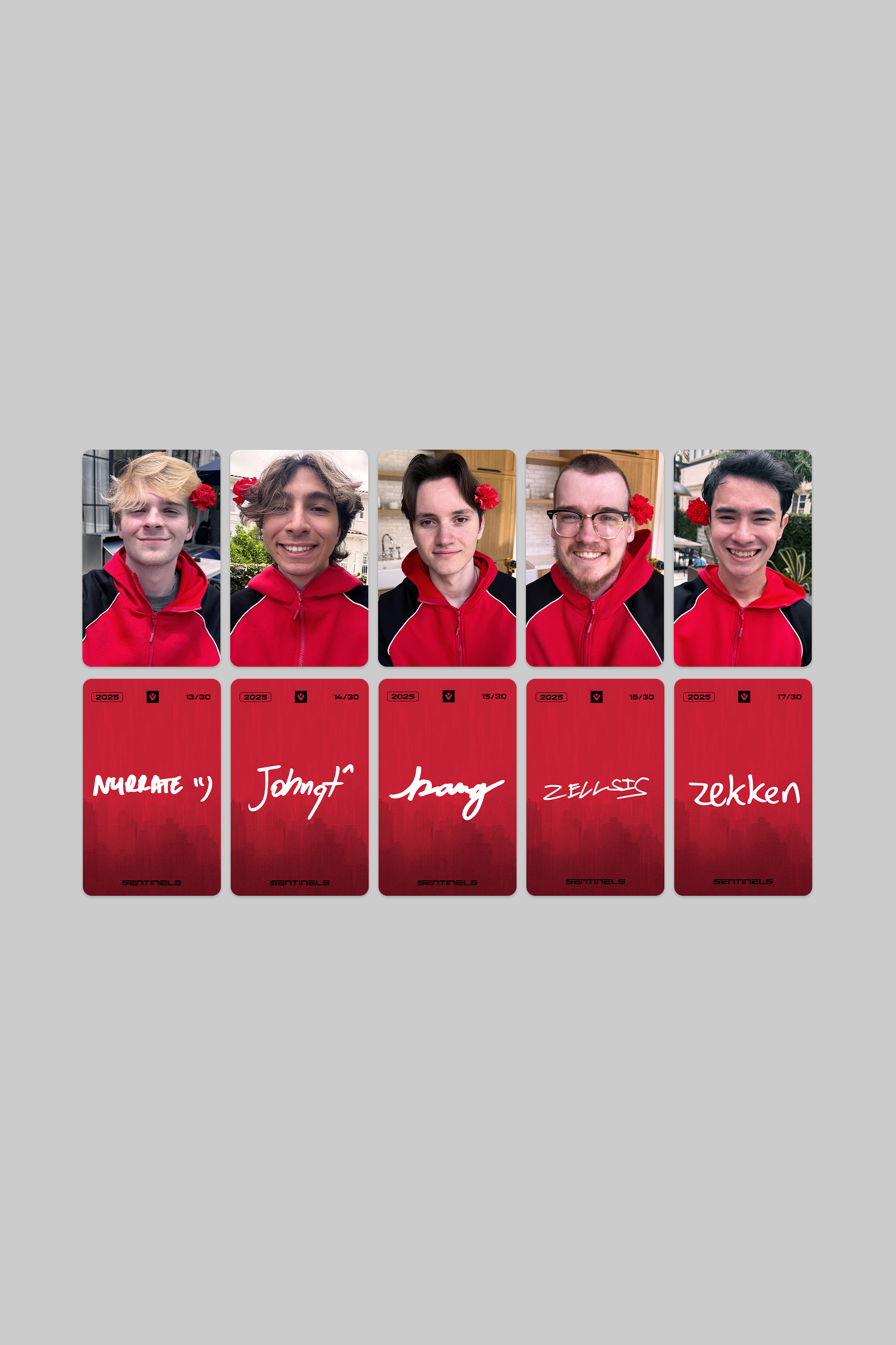 Pack of Official Sentinels Photocards - SEN City Edition