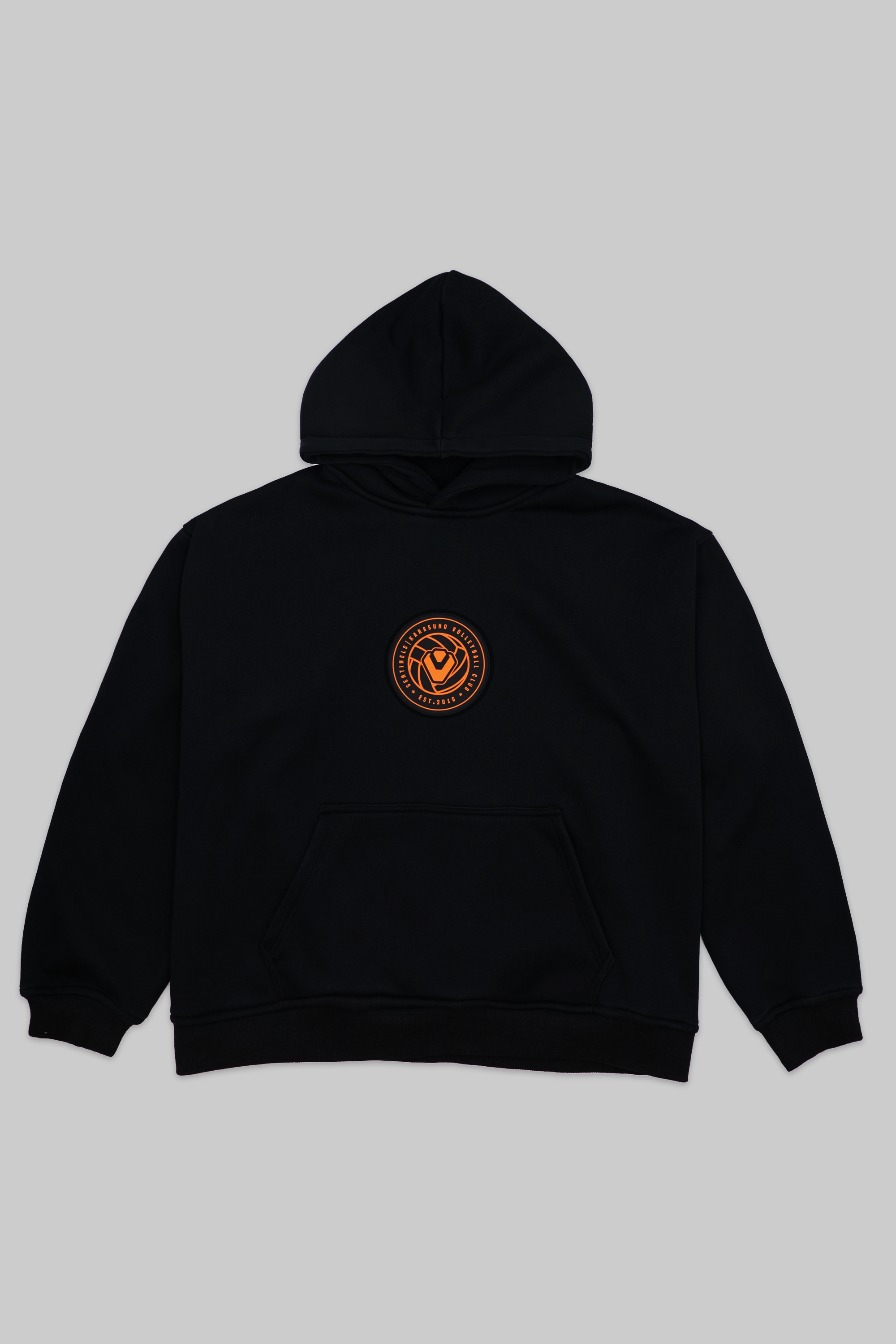 Volleyball Club Black Hoodie