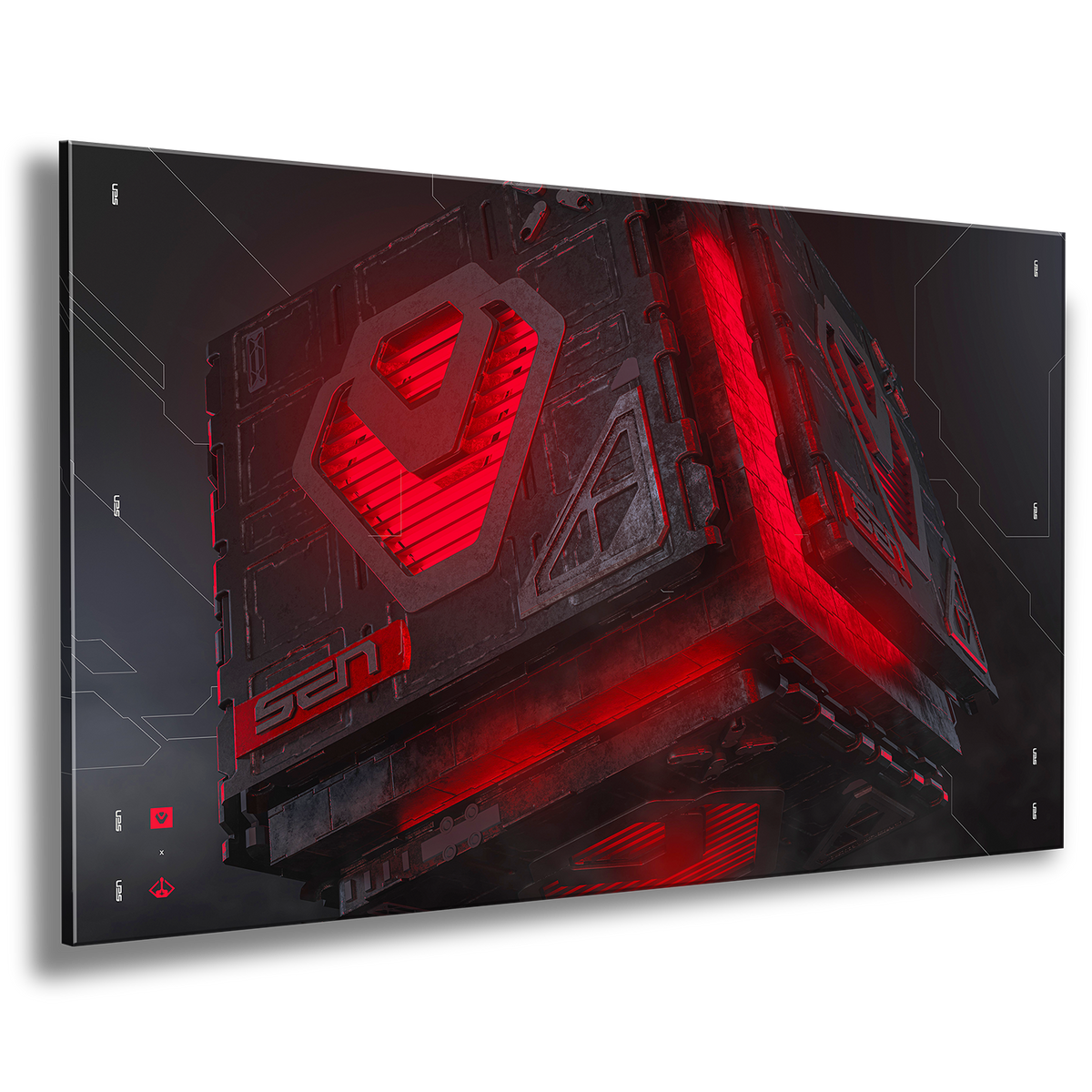 Sentx Cube SEN Cube Wall Art (12x18)