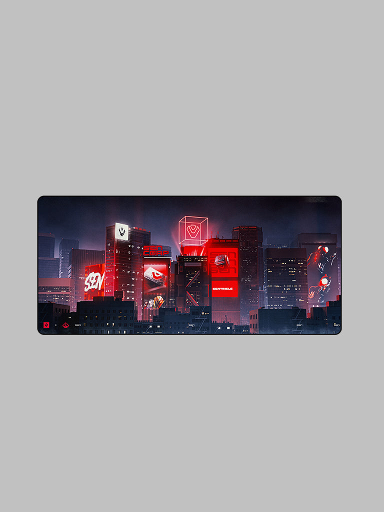 SEN City Skyline Desk Mat