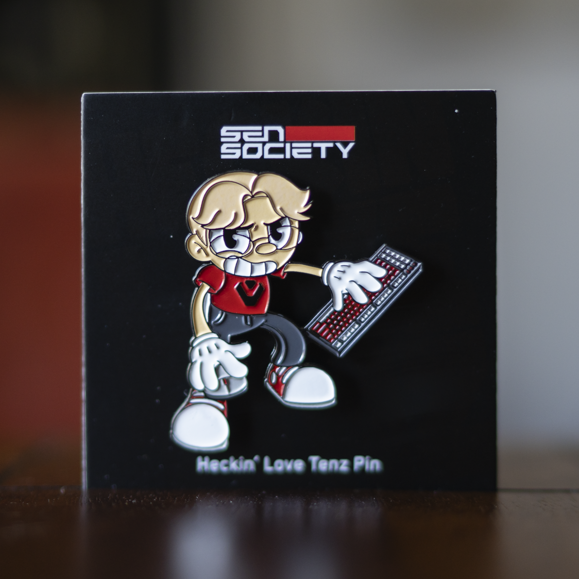 Heckin' Love TenZ Pin