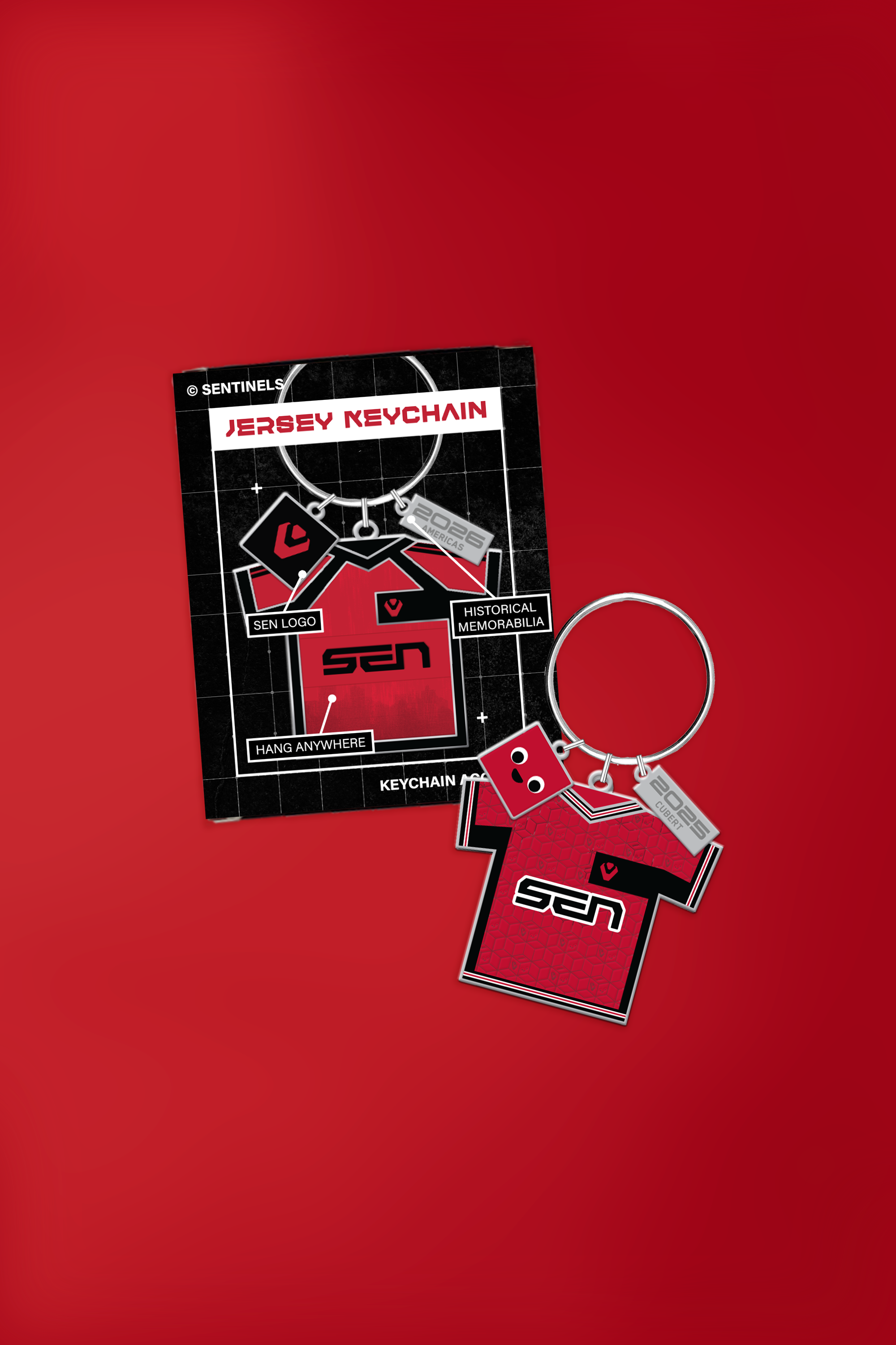 SEN Jersey Keychain Blindbox