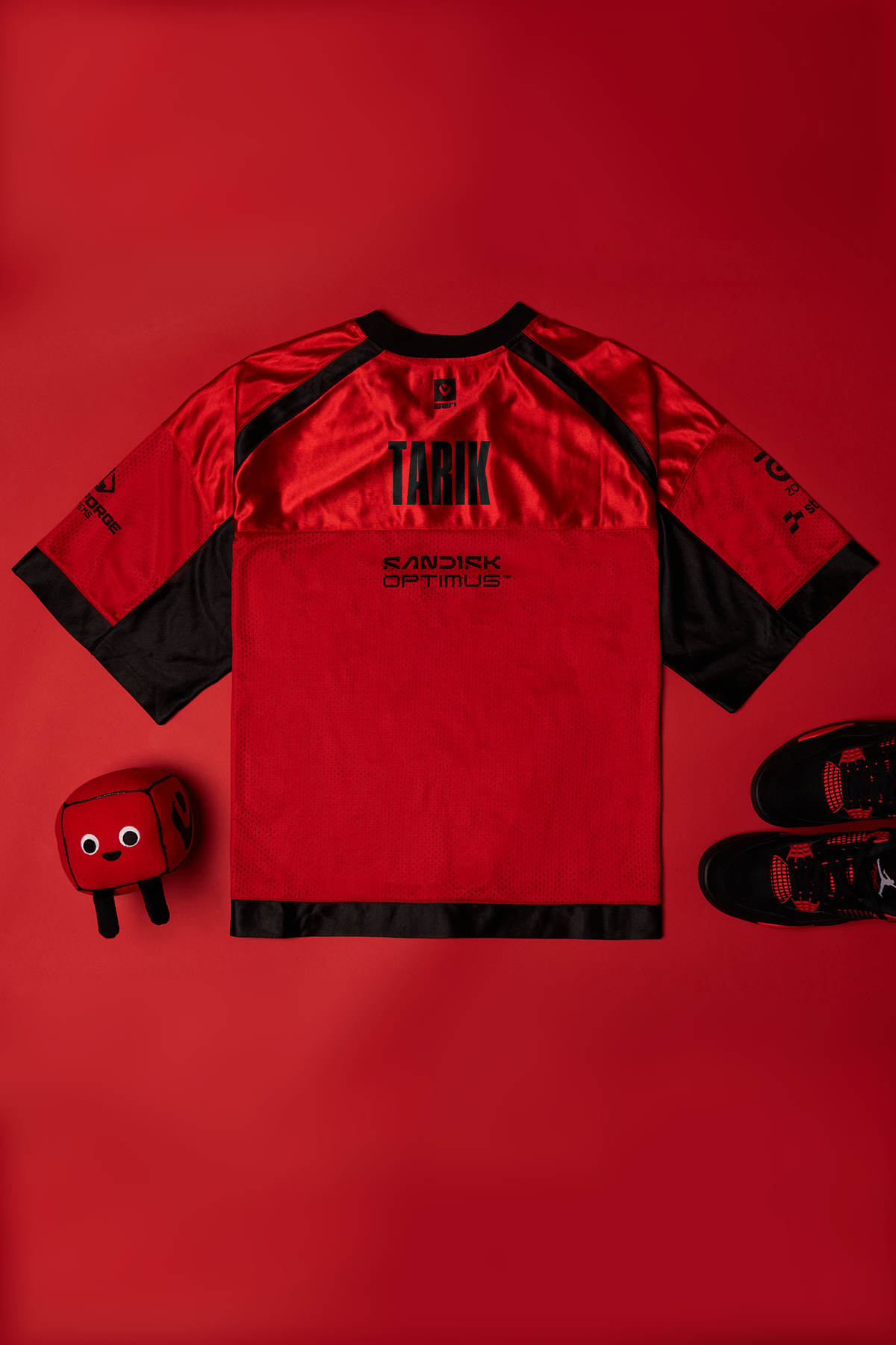 Sen Merch4 SEN Metallics Jersey - Metallic SEN Red [PRE-ORDER for Late August 202