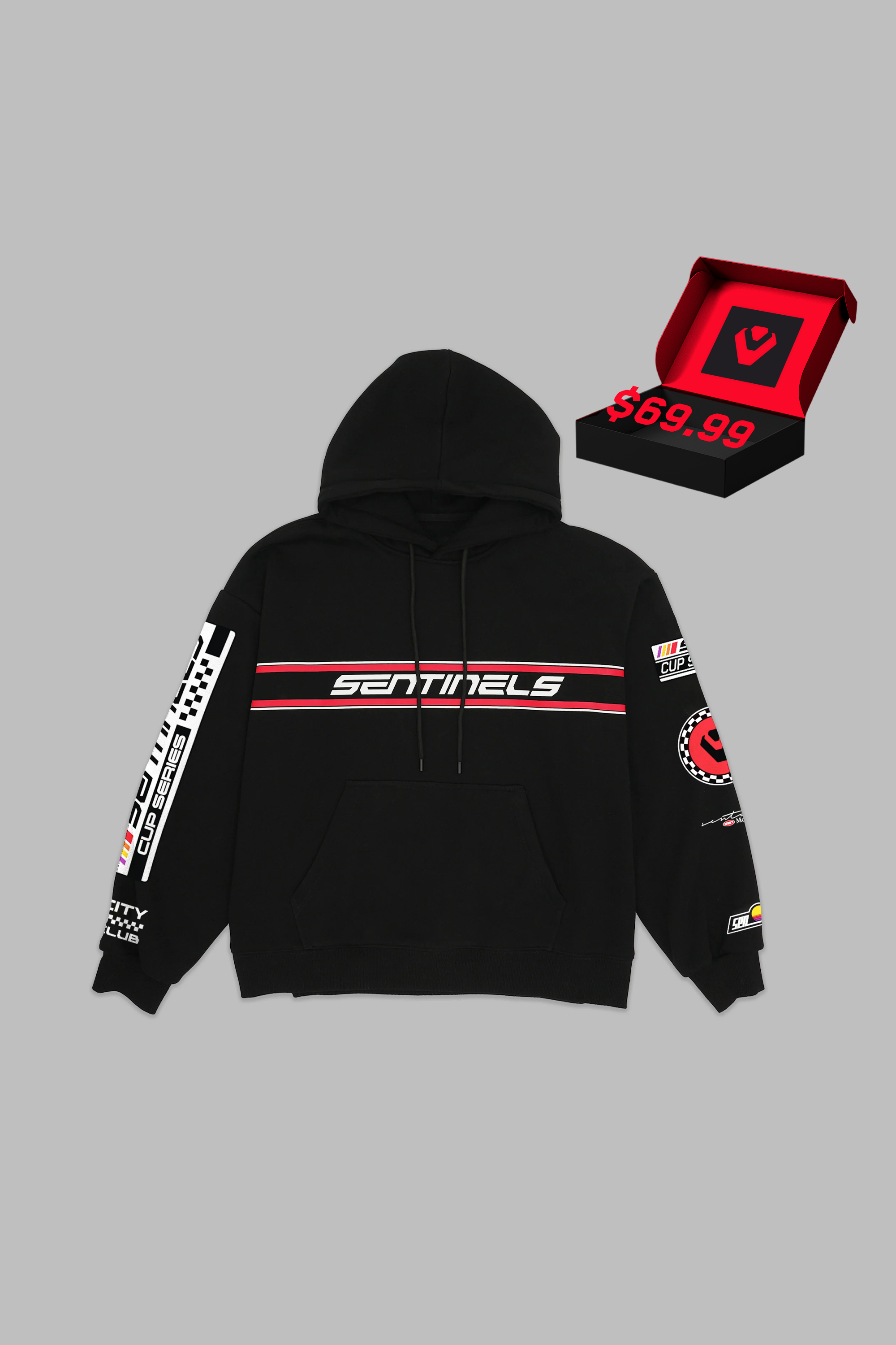 SEN City Race Club Hoodie - Black